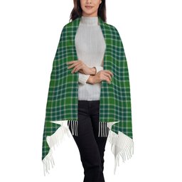 ScotsTee Shop Scottish McDonald Lord of the Isles Hunting Ancient Solf Tartan Plaid Tassel Winter Scarf