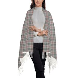 ScotsTee Shop Scottish Shaw Dress Solf Tartan Plaid Tassel Winter Scarf