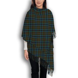 ScotsTee Shop Scottish Thompson Hunting Solf Tartan Plaid Tassel Winter Scarf