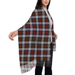 ScotsTee Shop Scottish MacDuff Dress 5 Solf Tartan Plaid Tassel Winter Scarf