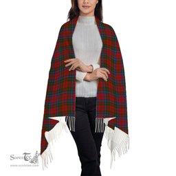 ScotsTee Shop Scottish Matheson 1831 Solf Tartan Plaid Tassel Winter Scarf