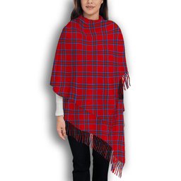 ScotsTee Shop Scottish Inverness District Solf Tartan Plaid Tassel Winter Scarf