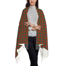 ScotsTee Shop Scottish Robertson White line New Ancient Solf Tartan Plaid Tassel Winter Scarf
