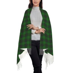 ScotsTee Shop Scottish McLean of Duart Hunting Ancient Solf Tartan Plaid Tassel Winter Scarf