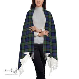 ScotsTee Shop Scottish MacFadzean or MacPhedran Solf Tartan Plaid Tassel Winter Scarf