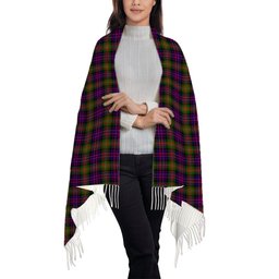 ScotsTee Shop Scottish MacDonnell of Glengarry Modern Solf Tartan Plaid Tassel Winter Scarf