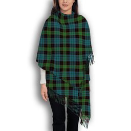 ScotsTee Shop Scottish Stewart Old Ancient Clan Solf Tartan Plaid Tassel Winter Scarf