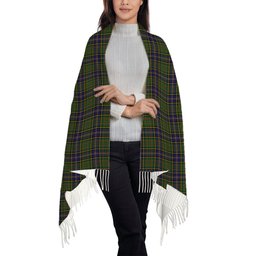 ScotsTee Shop Scottish MacMillan Hunting Modern SC Solf Tartan Plaid Tassel Winter Scarf