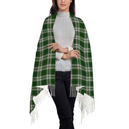 ScotsTee Shop Scottish Tailyour Dress Solf Tartan Plaid Tassel Winter Scarf