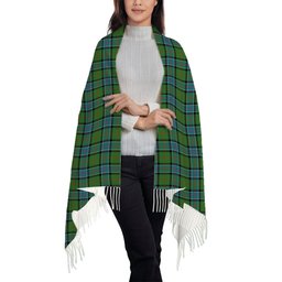ScotsTee Shop Scottish Sinclair Hunting Ancient Clan Solf Tartan Plaid Tassel Winter Scarf