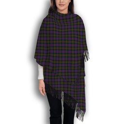 ScotsTee Shop Scottish MacDonell of Glengarry Solf Tartan Plaid Tassel Winter Scarf