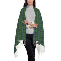 ScotsTee Shop Scottish McMillan Hunting Ancient Solf Tartan Plaid Tassel Winter Scarf