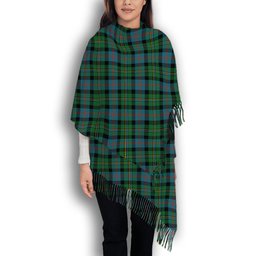 ScotsTee Shop Scottish McCallum Ancient Solf Tartan Plaid Tassel Winter Scarf