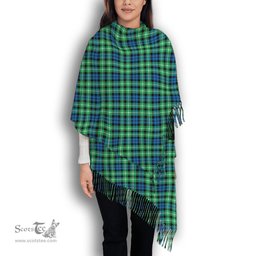 ScotsTee Shop Scottish Graham of Montrose Ancient Solf Tartan Plaid Tassel Winter Scarf