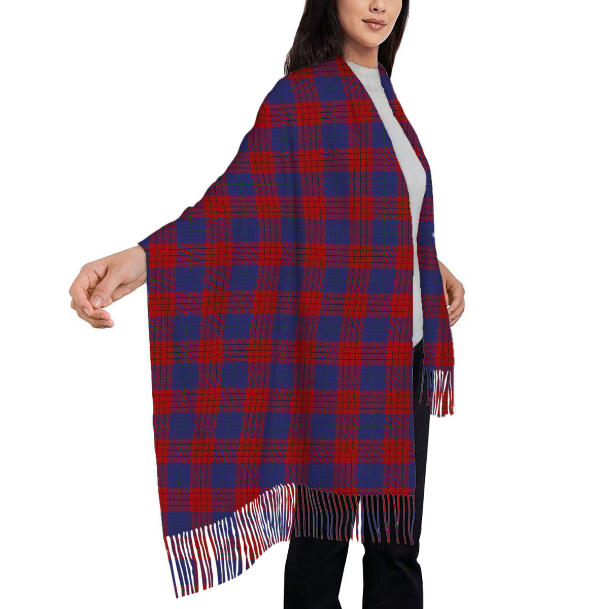 ScotsTee Shop Scottish Robinson Dress Pendleton 1 Solf Tartan Plaid Tassel Winter Scarf