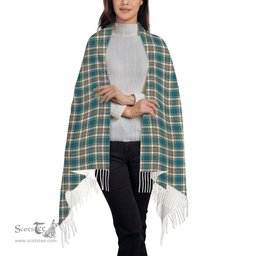 ScotsTee Shop Scottish Livingstone Dress Ancient Solf Tartan Plaid Tassel Winter Scarf