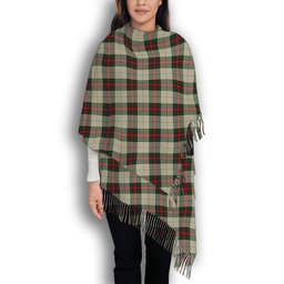 ScotsTee Shop Scottish Hohenzollern Solf Tartan Plaid Tassel Winter Scarf