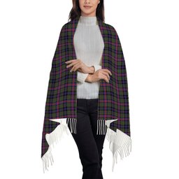 ScotsTee Shop Scottish Graham of Airth Modern Solf Tartan Plaid Tassel Winter Scarf