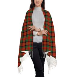 ScotsTee Shop Scottish McNeacail Ancient Solf Tartan Plaid Tassel Winter Scarf