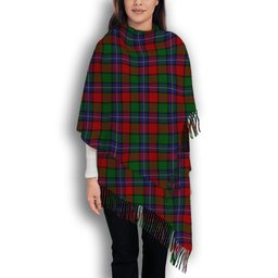 ScotsTee Shop Scottish Kilgour Solf Tartan Plaid Tassel Winter Scarf