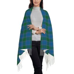 ScotsTee Shop Scottish Sutherland Hunting Ancient Solf Tartan Plaid Tassel Winter Scarf
