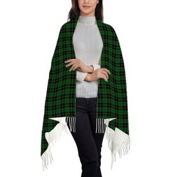 ScotsTee Shop Scottish Wallace Hunting Solf Tartan Plaid Tassel Winter Scarf