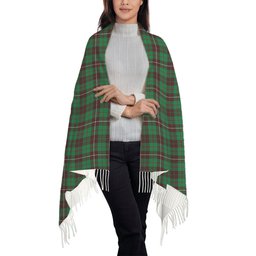 ScotsTee Shop Scottish MacKinnon Hunting Ancient Solf Tartan Plaid Tassel Winter Scarf