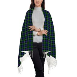 ScotsTee Shop Scottish McKenzie Modern #2 Solf Tartan Plaid Tassel Winter Scarf