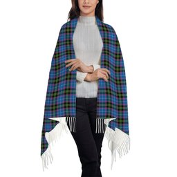 ScotsTee Shop Scottish Lang of Sherbrooke Ancient Clan Solf Tartan Plaid Tassel Winter Scarf