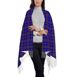 ScotsTee Shop Scottish Yamaue Solf Tartan Plaid Tassel Winter Scarf
