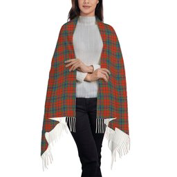 ScotsTee Shop Scottish McLean of Duart Ancient Solf Tartan Plaid Tassel Winter Scarf