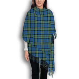 ScotsTee Shop Scottish MacLeod of Harris Ancient Solf Tartan Plaid Tassel Winter Scarf