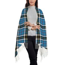 ScotsTee Shop Scottish Thompson Society Solf Tartan Plaid Tassel Winter Scarf