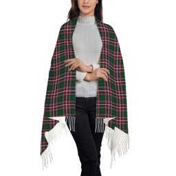 ScotsTee Shop Scottish MacFarlane Hunting Modern Solf Tartan Plaid Tassel Winter Scarf