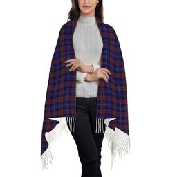 ScotsTee Shop Scottish Pride of Scotland Solf Tartan Plaid Tassel Winter Scarf