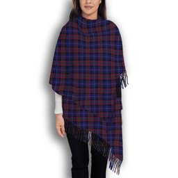 ScotsTee Shop Scottish Pride of Scotland Solf Tartan Plaid Tassel Winter Scarf