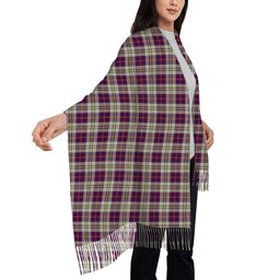 ScotsTee Shop Scottish Walker Dress Solf Tartan Plaid Tassel Winter Scarf