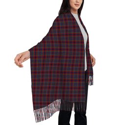 ScotsTee Shop Scottish Johnstons of Elgin Bicentennial Solf Tartan Plaid Tassel Winter Scarf