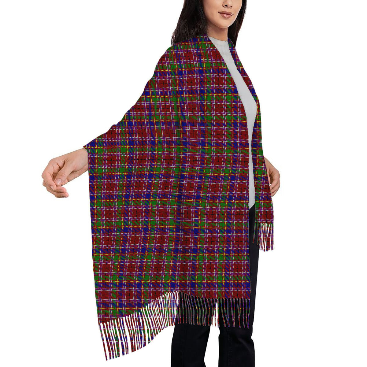 ScotsTee Shop Scottish Haughdale Solf Tartan Plaid Tassel Winter Scarf