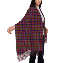 ScotsTee Shop Scottish Haughdale Solf Tartan Plaid Tassel Winter Scarf