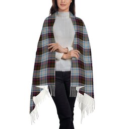 ScotsTee Shop Scottish MacDonald Dress Ancient Solf Tartan Plaid Tassel Winter Scarf