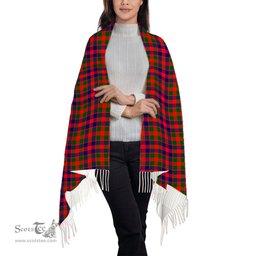 ScotsTee Shop Scottish Gow of Skeoch Solf Tartan Plaid Tassel Winter Scarf