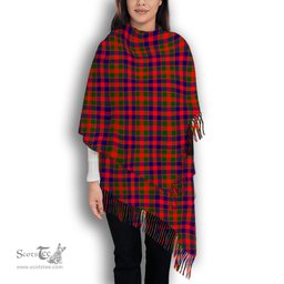 ScotsTee Shop Scottish Gow of Skeoch Solf Tartan Plaid Tassel Winter Scarf