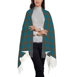 ScotsTee Shop Scottish McLaine of Lochbuie Hunting Ancient Solf Tartan Plaid Tassel Winter Scarf