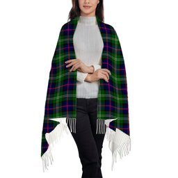 ScotsTee Shop Scottish Swinton SC Solf Tartan Plaid Tassel Winter Scarf