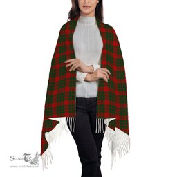 ScotsTee Shop Scottish MacGregor of Glenstrae 2 Solf Tartan Plaid Tassel Winter Scarf