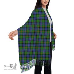 ScotsTee Shop Scottish Paterson SC Solf Tartan Plaid Tassel Winter Scarf
