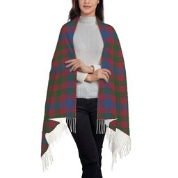 ScotsTee Shop Scottish Laing Artefact Ancient Solf Tartan Plaid Tassel Winter Scarf