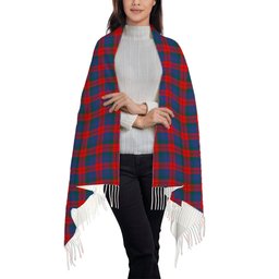 ScotsTee Shop Scottish Skene of Cromar Modern Solf Tartan Plaid Tassel Winter Scarf