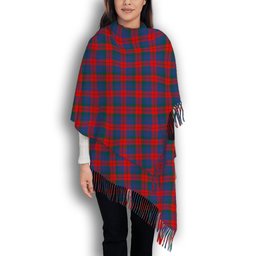 ScotsTee Shop Scottish Skene of Cromar Modern Solf Tartan Plaid Tassel Winter Scarf